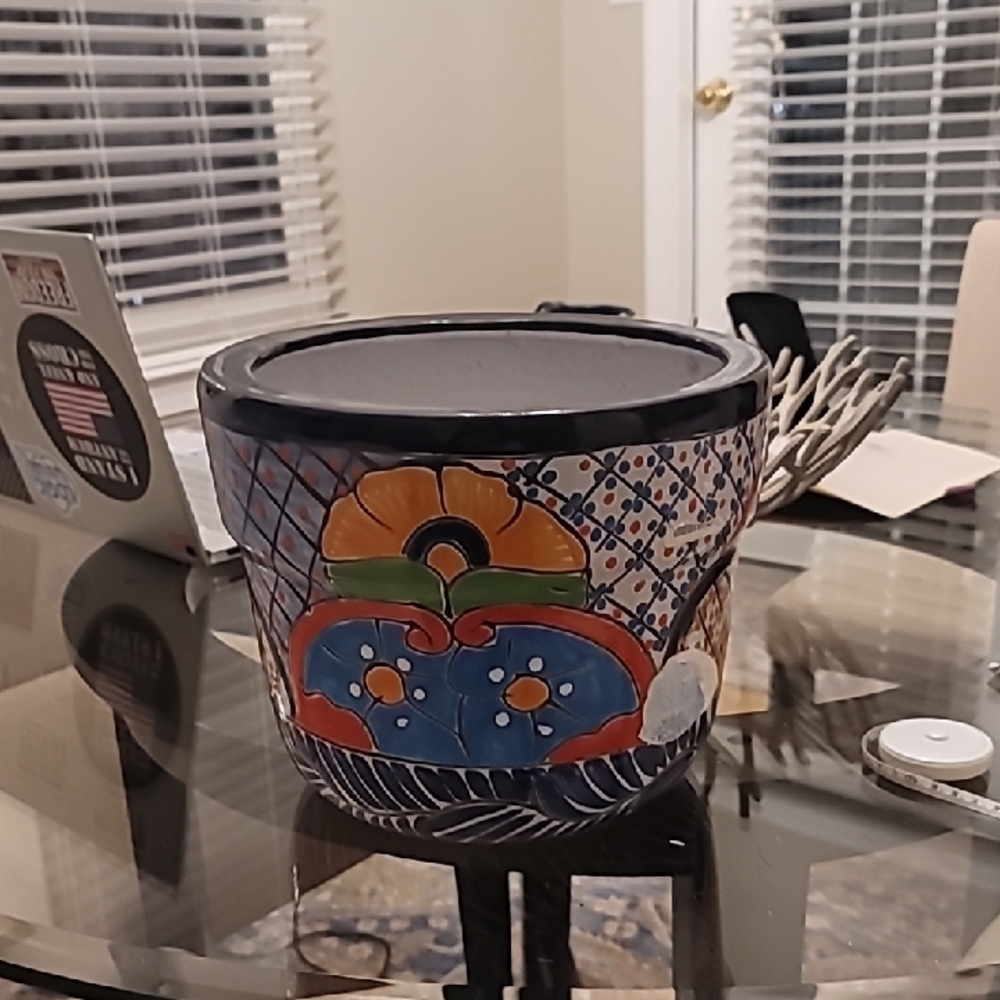 Colorful Ceramic Planter Pot